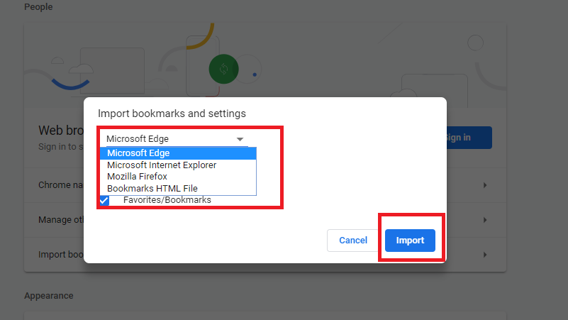 export chrome bookmarks7