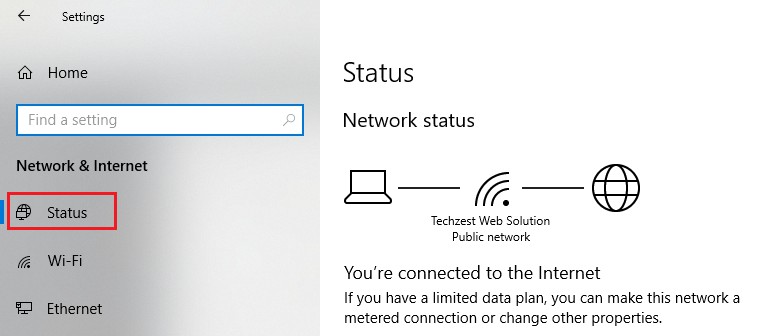 reset network adapter windows