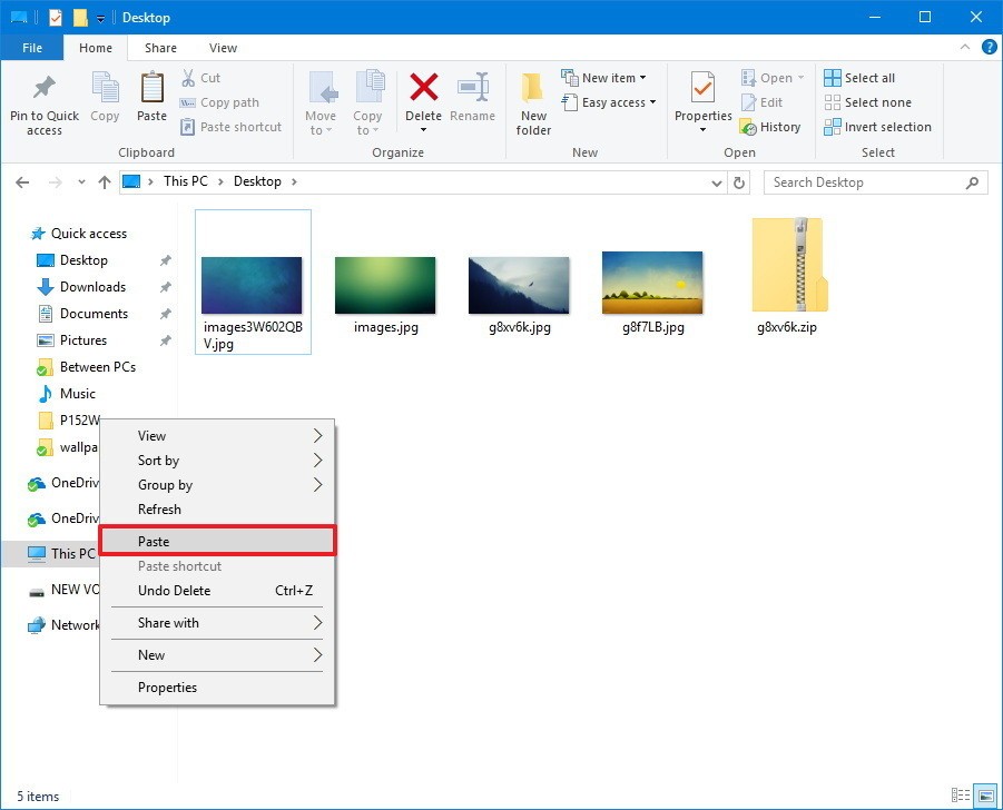 unzip files in windows 10