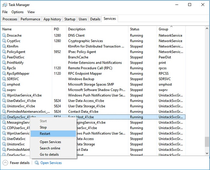 svchost.exe (netsvcs) internet