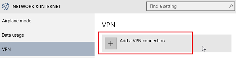 how to setup vpn windows 10