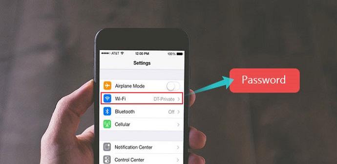 how to find wifi password on iphone