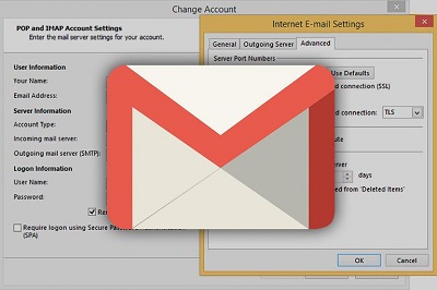 gmail pop3 settings