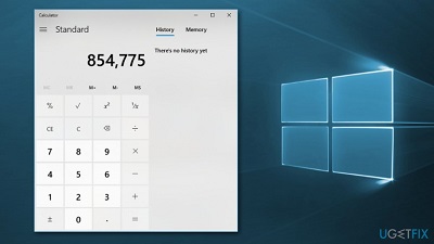 Windows 10 Calculator Missing