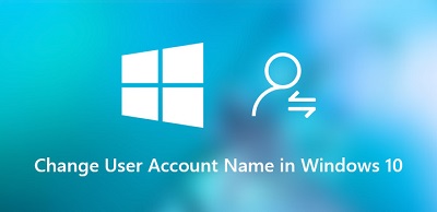 how to change name in windows 10