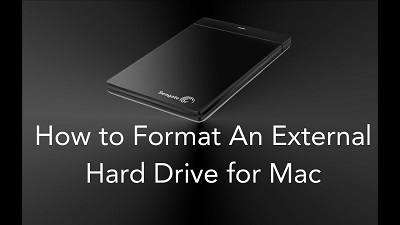 format external hard drive mac