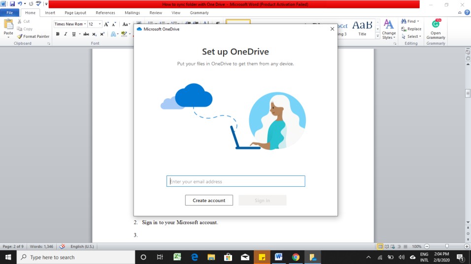 Sync Folder To Onedrive Mac