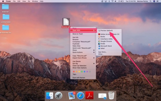 how to change defaut pdf viewer Mac