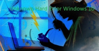 fix unknown hard error in windows 10