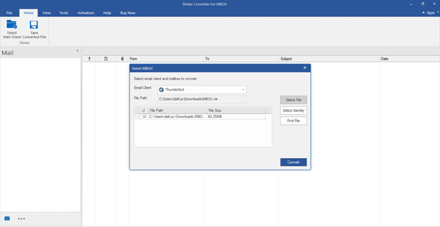 convert mbox to pst with stellar converter