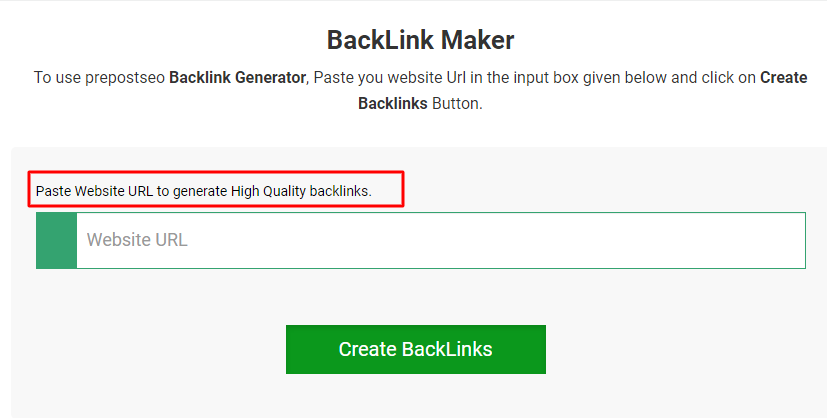 Backlink Maker